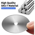 thumbnail image 4 of 60MM Rotary Cutter Blades, 10PCS Premium Spare Replacement Cutting Blades with Sharpness, Great for Heavy Duty Use, Quilting, Patchwork, Crafts and Sewing, 4 of 6