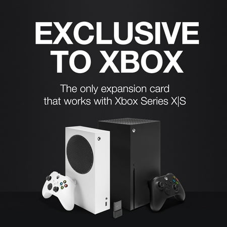 Seagate - 1TB Storage Expansion Card for Xbox Series X|S Internal NVMe SSD - Black