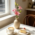 thumbnail image 6 of Artificial Lily Flowers, Realistic Faux Floral Arrangement Ornaments for Home and Hotel Use, Maintenance Free Wedding Decor, Lifelike Decorative Flower Pieces for Indoor Outdoor Display, 6 of 6