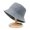 Gray, variant on KuKuzhu New Fashion Summer Reversible Bucket Hat Women Cotton Sun Protection Fisherman Cap Panama Hat Bob Gorro Pescador Hat Present
