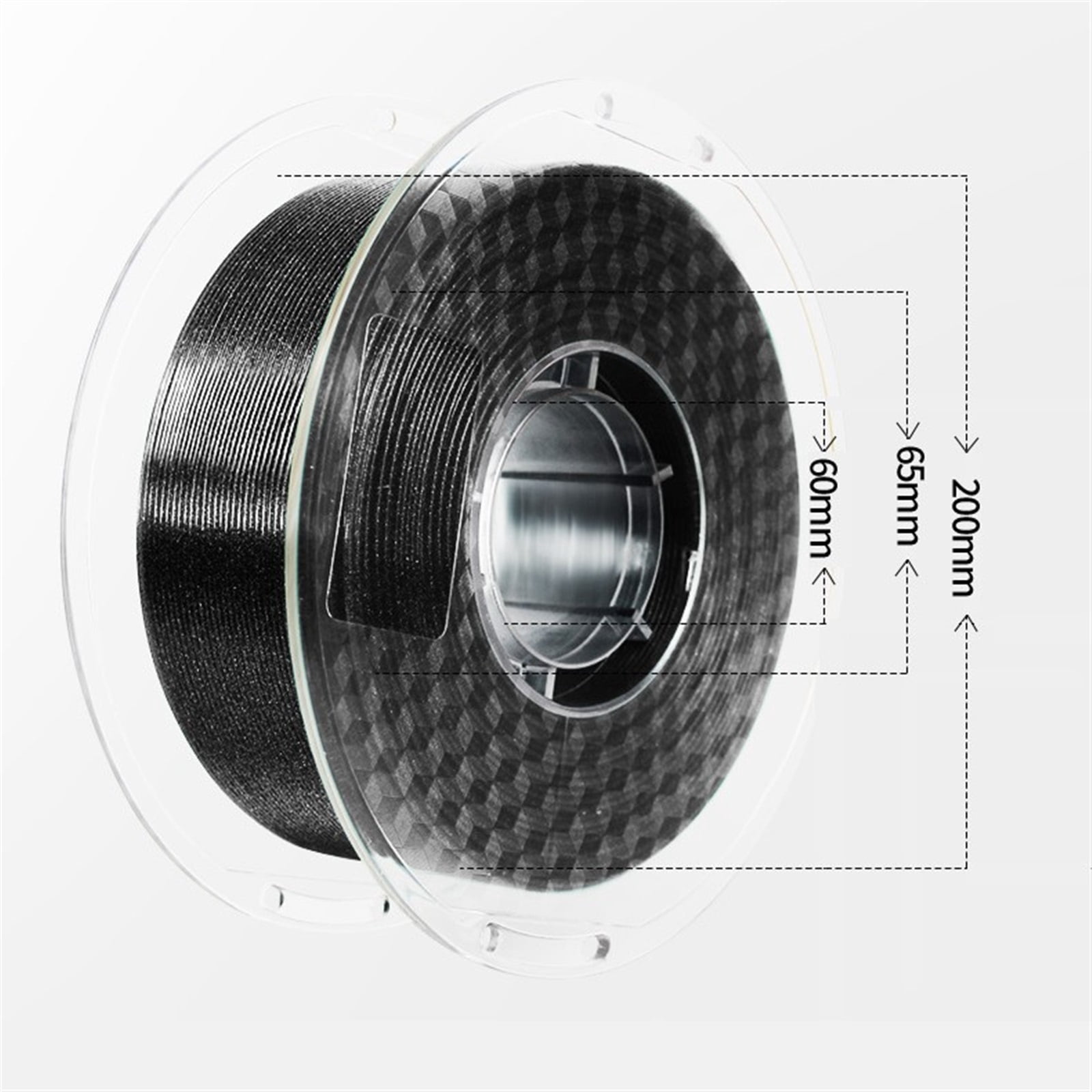3D Printer Filament Shining PETG Filament 1.75mm High Precision 1kg Spool for 3D Printing
