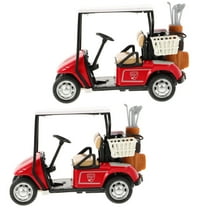 2 Pcs Evolution Golf Cart Accessories Alloy Model Baby