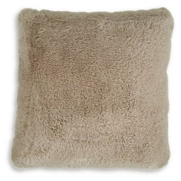 Signature Design by Ashley Contemporary Gariland Pillow Taupe