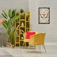 thumbnail image 2 of Stupell Industries Botanical Butterfly on Florals Floral Painting Black Floater Framed Canvas Art Print Wall Art, 17 x 25, 2 of 9
