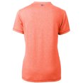 thumbnail image 3 of Women's Cutter & Buck  Heather Orange Dayton Dragons Forge DryTec Heathered Stretch Blade Top, 3 of 3