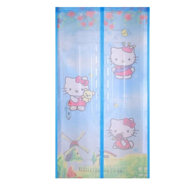 Mosquitero magnetico antimosquitos 90cm*210cm, Hello Kitty