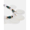 thumbnail image 4 of Scoop Women’s Beaded Shell Statement Necklace, 4 of 4