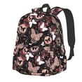 thumbnail image 1 of Disketp Butterfly Mochila Escolar de Gran Capacidad y Peso Ligero, Mochila de Viaje Ideal para Escuela, Trabajo y Uso Diario, Cómoda y con Estilo, 1 of 8