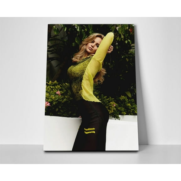Jennifer Lawrence Pose Poster or Wrapped Canvas