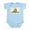Sky Blue, variant on CafePress - Don't Tread On Me Infant Bodysuit - Baby Light Bodysuit, Size Newborn - 24 Months