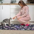 thumbnail image 3 of Pioneer Flower Floral Print Pattern Kitchen Rugs Sets Of 2,Anti Fatigue Kitchen Mat Rugs Non Slip Washable,Decorative Kitchen Floor Mats for Kitchen,Sink,Laundry,17"x30"+17"x47", 3 of 7