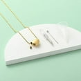 thumbnail image 6 of Beautiful Heart Cremation Urn Necklace for Ashes Stainless Steel Memorial Ash Pendant Keepsake Jewelry, 6 of 7