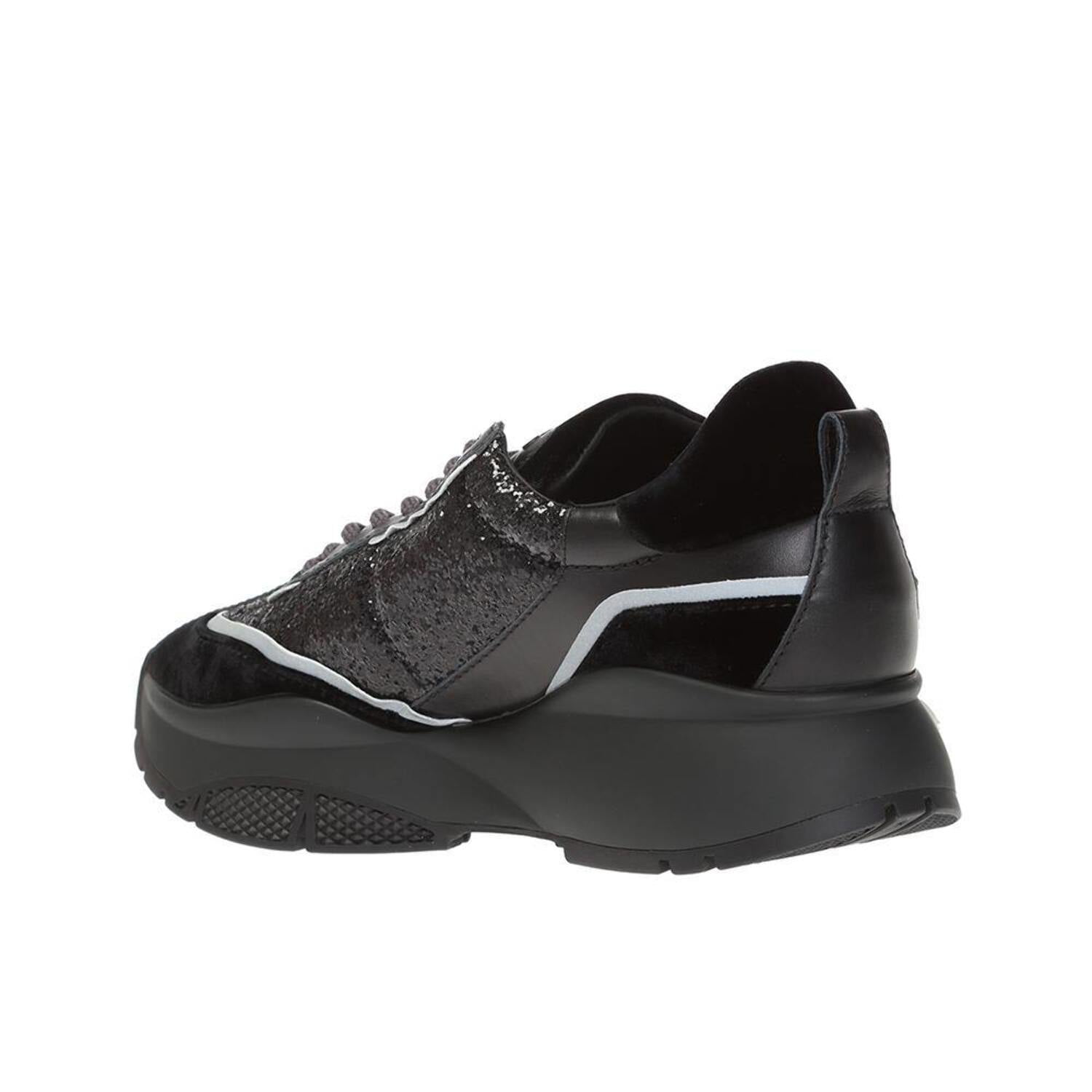 Jimmy Choo Women's 'Raine' Glitter Sneakers Black - Walmart.com Jimmy Choo Women's 'Raine' Glitter Sneakers Black - Walmart.com