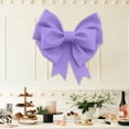thumbnail image 4 of 20x24 Inch Large DIY Bowknot, Bow Decoration, Bow Hanging Decoration, For Weddings, Celebrations, Christmas (Purple), 4 of 6