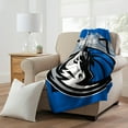 thumbnail image 2 of The Northwest Group  Dallas Mavericks 46" x 60" Dimensional Micro Raschel Plush Throw Blanket, 2 of 3