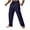 P-860 Navy, variant on Man Track Athletic Lounge Jogger Pants for Mens Pleated Paperbag Straight Leg Basic Long Leg Fall Summer 2026 Clothes Trendy Country Concert Y2K