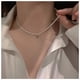 thumbnail image 5 of Cadena de cuello brillante Popular para mujer, joyería de moda, cadena de clavícula de calidad de lujo, decoración para el cuello, regalo de cumpleaños para fiesta de boda, 5 of 5