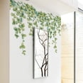 thumbnail image 3 of 1Pc Green Plants Eucalyptus Wall Sticker Vine Leaves Wall Decal Removable Watercolor Wall Art Decor Peel and Stick Wall Sticker Murals Decoration for Home Nursery Living Room (11.8 x 15.7 Inch), 3 of 15