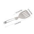 thumbnail image 3 of Vrorvz Stainless Steel Camping Folding Spatula Set Multifunctional Cooking Tools Glossy Easy Clean Locking Mechanism Portable Versatile for Outdoor Activities BBQ Hikes, 3 of 6