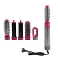 thumbnail image 2 of 5 in 1 Electric Hair Dryer Set Automatic Styler Blow Dryer Brush Styler Kit for WomenGirlfriend EU Plug Rose Red, 2 of 5