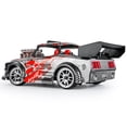 thumbnail image 4 of Carro de control remoto RC Drift Car 1/18 RC Car 2,4 GHz 4WD 30 km/h RC Race Car escala completa alta velocidad niños regalo RTR con función ESP 2 batería Meterk Carro de control remoto, 4 of 7