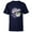 Navy, variant on Star Wars Mandalorian Grogu Hover Pram It’s My Birthday! - Short Sleeve T-Shirt for Kids - Customized-Navy