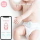 Sense-U Baby Moniteur de Respiration - Suit le Mouvement de Respiration de Bébé, la Température, le Renversement et la Position de Sommeil pour la Sécurité de Bébé avec Alarme Audio sur les Smartphones – image 3 sur 7