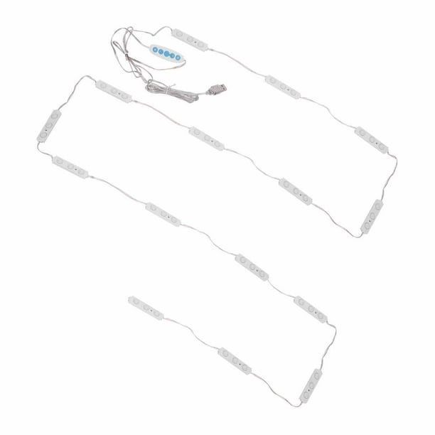 Luces de Espejo de Maquillaje, Luces de Espejo de Tocador Fácil de Instalar, Diseño Impermeable de Diseño Cálido de Usos para la Mesa de Tocador de Maquillaje de Espejo de