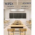thumbnail image 4 of Fluorescent Light Covers for Ceiling Lights 3 Pack, Black and White Magnetic Ceiling Light Covers 2x4 Feet for Classroom Office School, Farmhouse Cow Black White Overhead Drop Ceiling Light Shade, 4 of 7