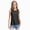 H421-Black, variant on Girls Tank Tops Flowy Loose Fit Sleeveless Shirts Basic Casual Summer Tunic Tops(Dark Purple,L)