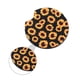 thumbnail image 5 of Posavasos antideslizantes con diseño de girasol, prácticos posavasos para coche, 6 unidades, 5 of 7