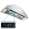 thumbnail image 1 of BRANO Insert Range Hood Convertible 900 CFM Stainless Steel Kitchen Hood with Voice Control,36 inch, 1 of 7