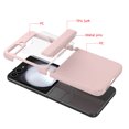 thumbnail image 2 of JiaheCover for Samsung Galaxy Z Flip 5 with Screen Protector Case,Rugged Shockproof Hinge Protector Anti-Scratch Hard PC Slim Protective Case for Samsung Galaxy Z Flip 5,6.7 inch,Pink, 2 of 6
