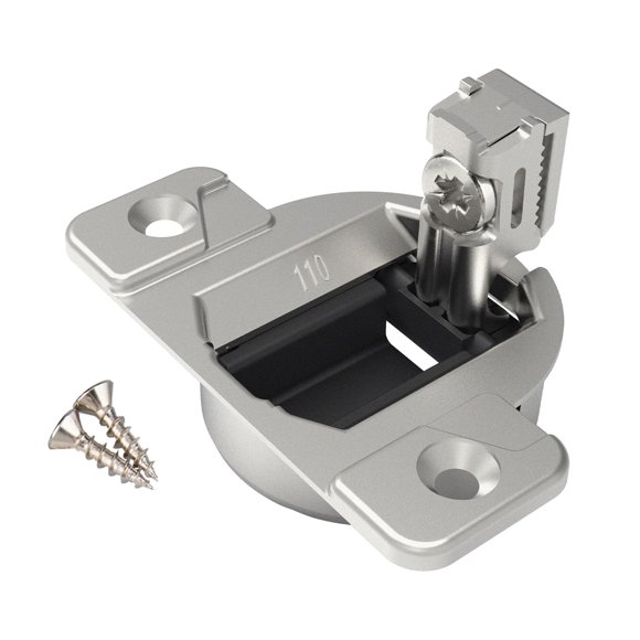 Bisagras para gabinete Holdly Compact 33, 110 grados, paquete de 4