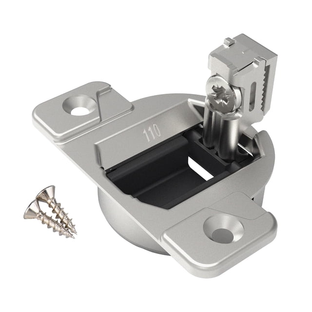 Bisagras para gabinete Holdly Compact 33, 110 grados, paquete de 4