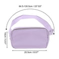 thumbnail image 2 of Unique Bargains 1 Pc Solid Color Running Waist Pack for Hiking Gym Light Purple Nylon, 2 of 4