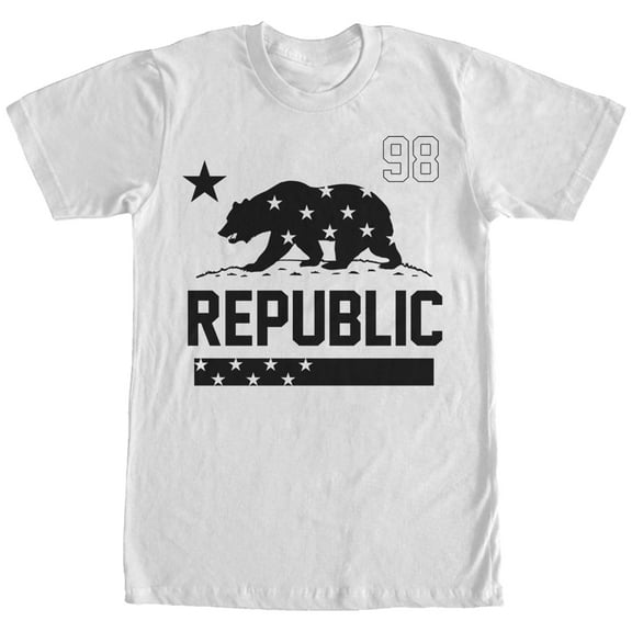 Men's Lost Gods California 98  Graphic Tee White X Large