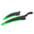 thumbnail image 1 of 1Pair Bike Mudguard Front Rear s Set Guard Replacement Cycling Mud green and black, 1 of 8