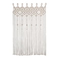 thumbnail image 5 of FashionCha Macrame Curtain Doorway Curtain Crafts Home Decor Wall Decor Tassel Boho Curtain Type A, 5 of 9