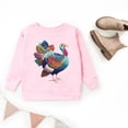 thumbnail image 6 of Turkey Patchwork Print - Youth Graphic Sweatshirt, 6 of 10