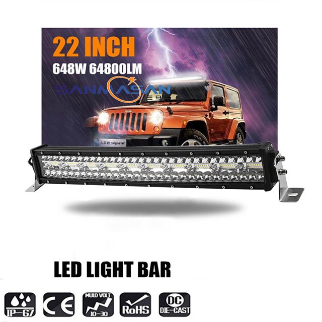 RKSTN Kitchen Utensils Set Kitchen Essentials 42inch LED Bar 390W Combo LED Light Bar for Car Tractor Offroad Kitchen Decor