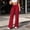 Red, variant on LVHAOGJOB Full Length Yoga Pants for Women Elastic Waisted Leggings Stretchy Soft Ladies Pants