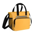 thumbnail image 1 of Hielera impermeable con bolsillos frontales-Solari amarillo 26.5 x 22.5 x 17, 1 of 2