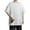 White, variant on BXINGOHAI Mens Shirts Short Sleeve T Shirts Fashion Pullovers Crewneck T-Shirts Leisure Athletic Shirts Summer Solid Color Black,4XL