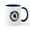 White/Navy Inside, variant on CafePress - DRUMS Mugs - 11 oz Ceramic Mug - Novelty Coffee Tea Cup