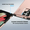 thumbnail image 2 of for Samsung Galaxy S25 Ultra Case, Slide Camera Cover Protector Military Grade Non-Slip Anti-fall Anti-scratch Drop Proof Shockproof Protective Hybrid Bumper Phone Case,Pink, 2 of 8