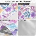 thumbnail image 4 of Kids' Beach Pants Comfortable Swim Trunks Pink and Purple Flowers Shorts for Pool Vacation and Lounge Wear 5T, 4 of 8
