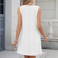 thumbnail image 3 of WILLBEST Vestidos Largos Casuales Para Mujer Vestido Informal De Verano Con Bolsillo Para Mujer, Vestido Playero De Color Liso Con Cuello En V, 3 of 3