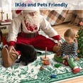 thumbnail image 2 of COZONY 8x10 Christmas Area Rug, Non-Slip Washable Large Rug, Xmas Tree Pattern, Ultra-Thin Soft Living Room Carpet, Green Holiday Decor, 2 of 11