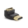 thumbnail image 3 of SatelliteSale Digital HDMI Male to Female Right Angle 4K HDR PVC Black Adapter 90 Degrees & 270 Degrees, 3 of 8
